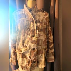 Maurices Camo Shirt Jacket